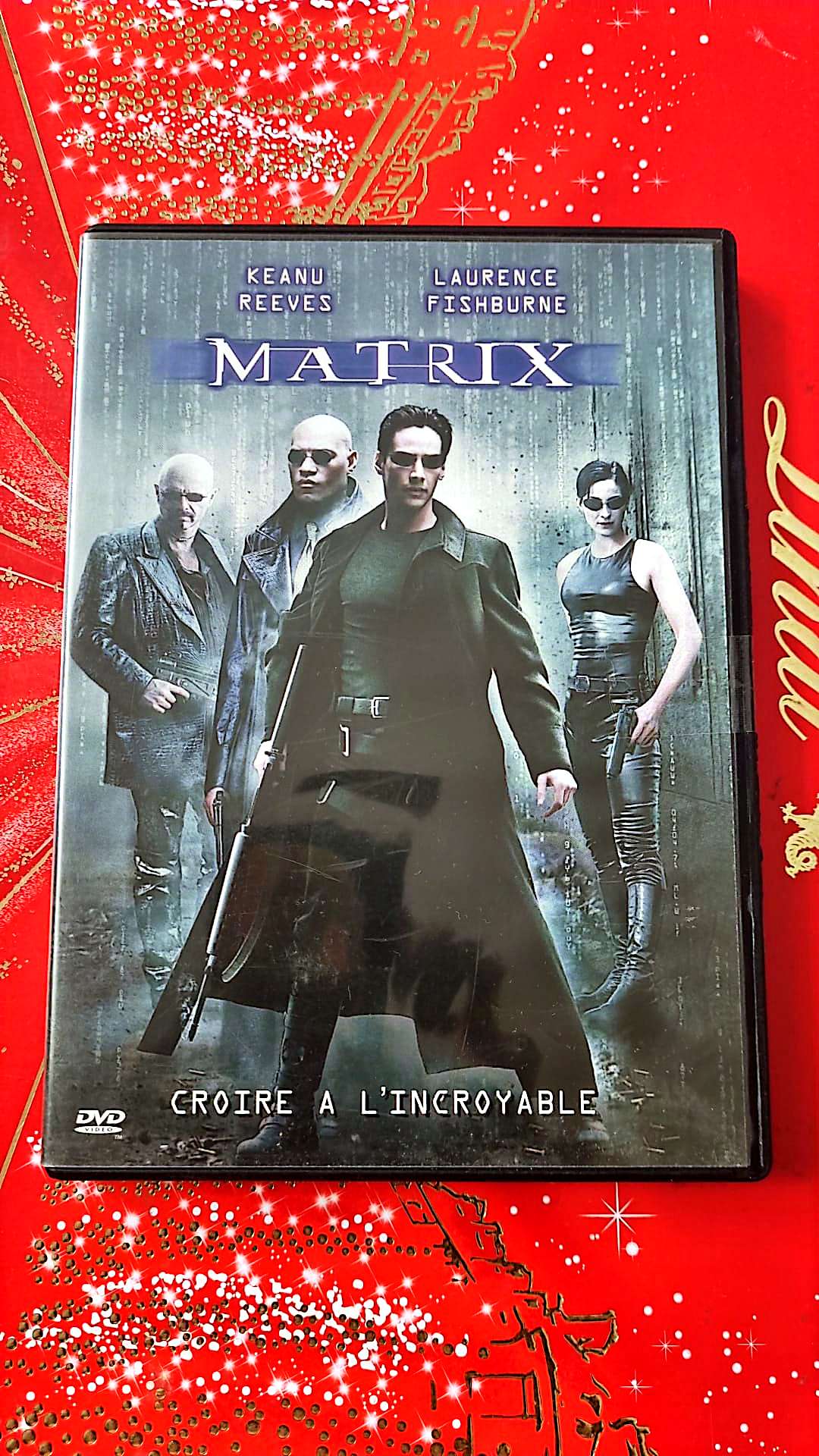 DVD Keanu Reeves Laurence Fishburne Matrix croire à l'incroyable