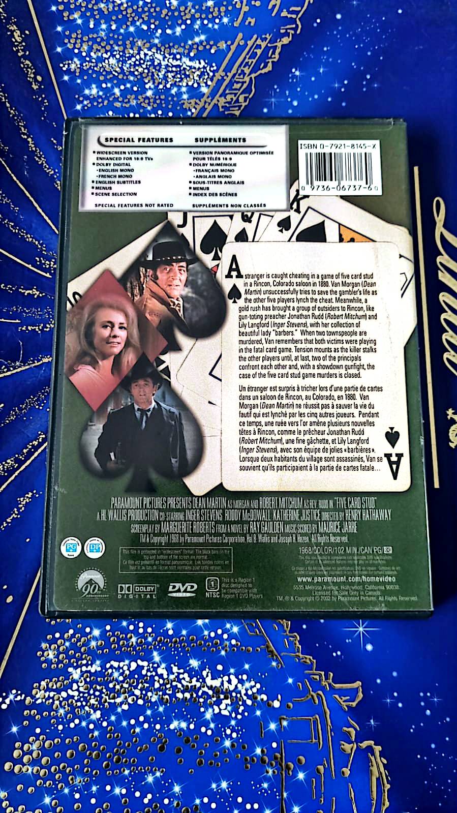 DVD : five card stud