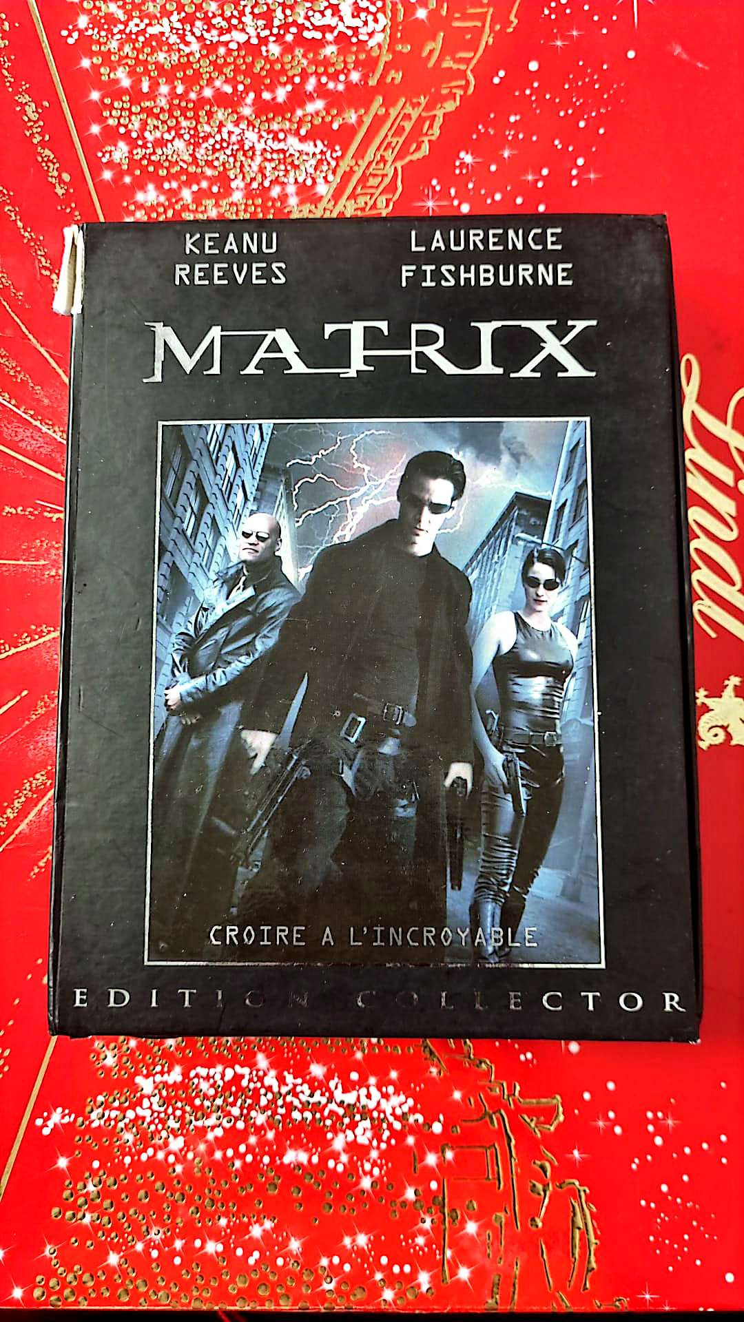 DVD Keanu Reeves Laurence Fishburne Matrix croire à l'incroyable