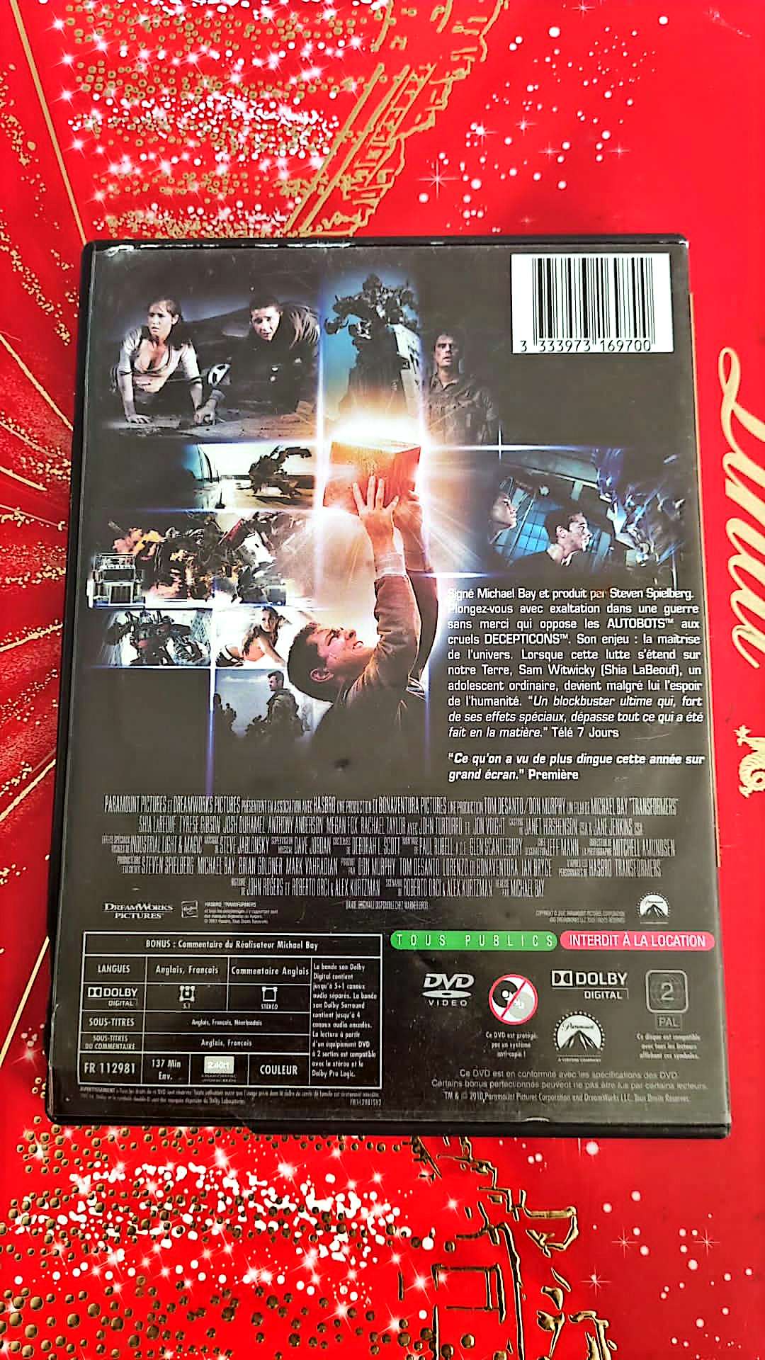 Dvd Transformers Film Complet En Francais