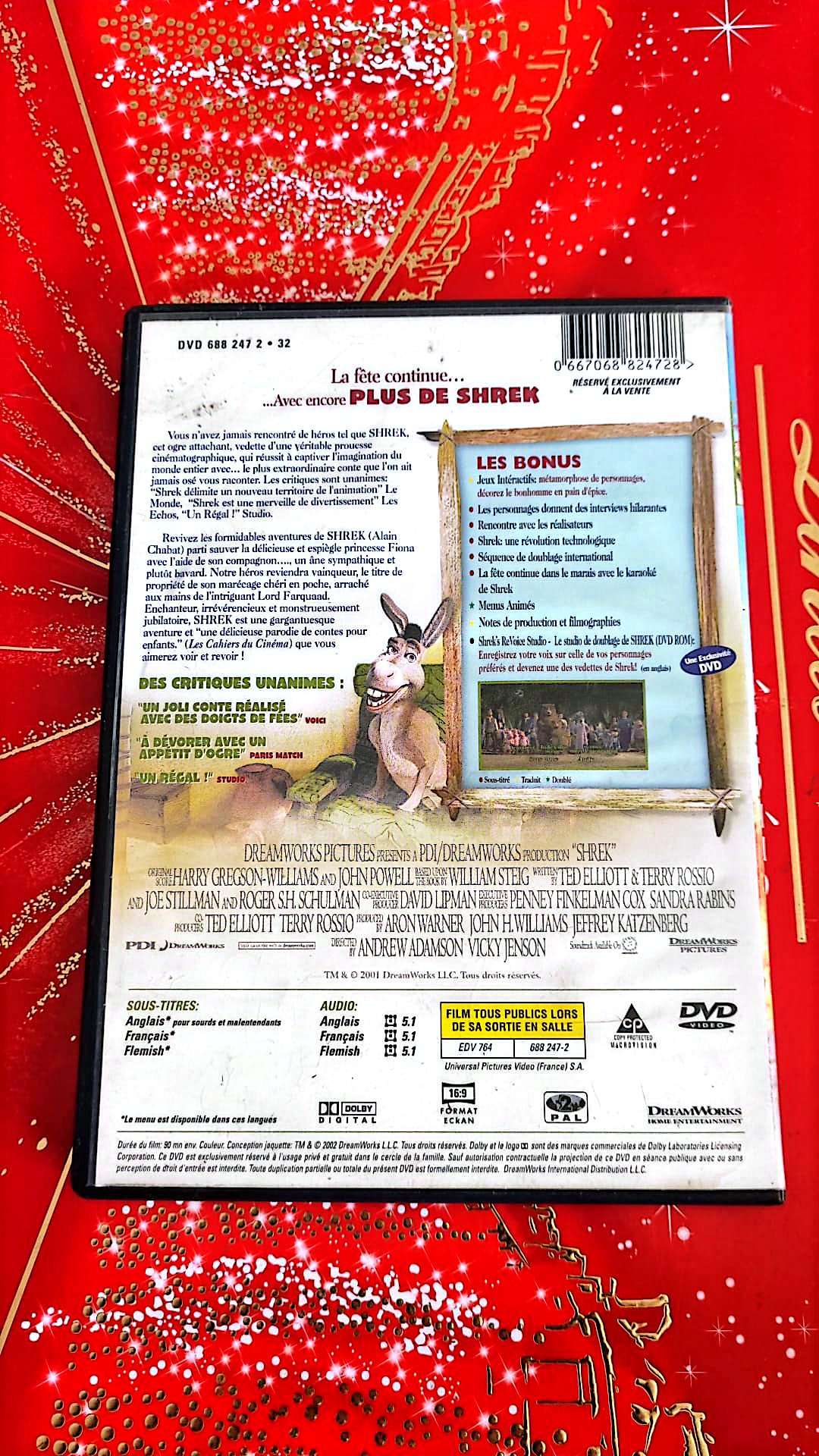 DVD SHREK