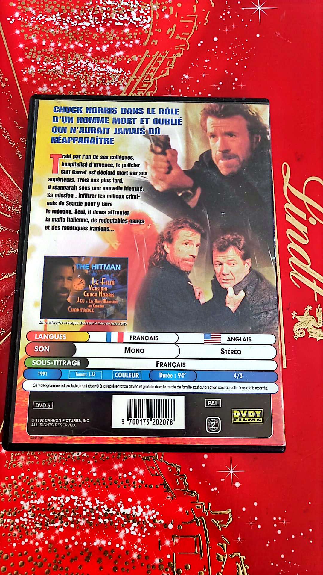 Dvd Chuck Norris The Hitman