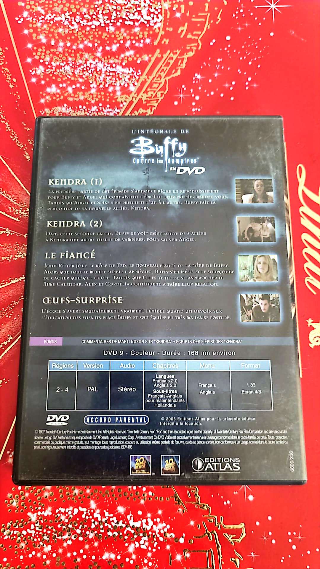 Dvd Buffy Contre Les Vampires Saison 2 Épisode 9 10 11&12