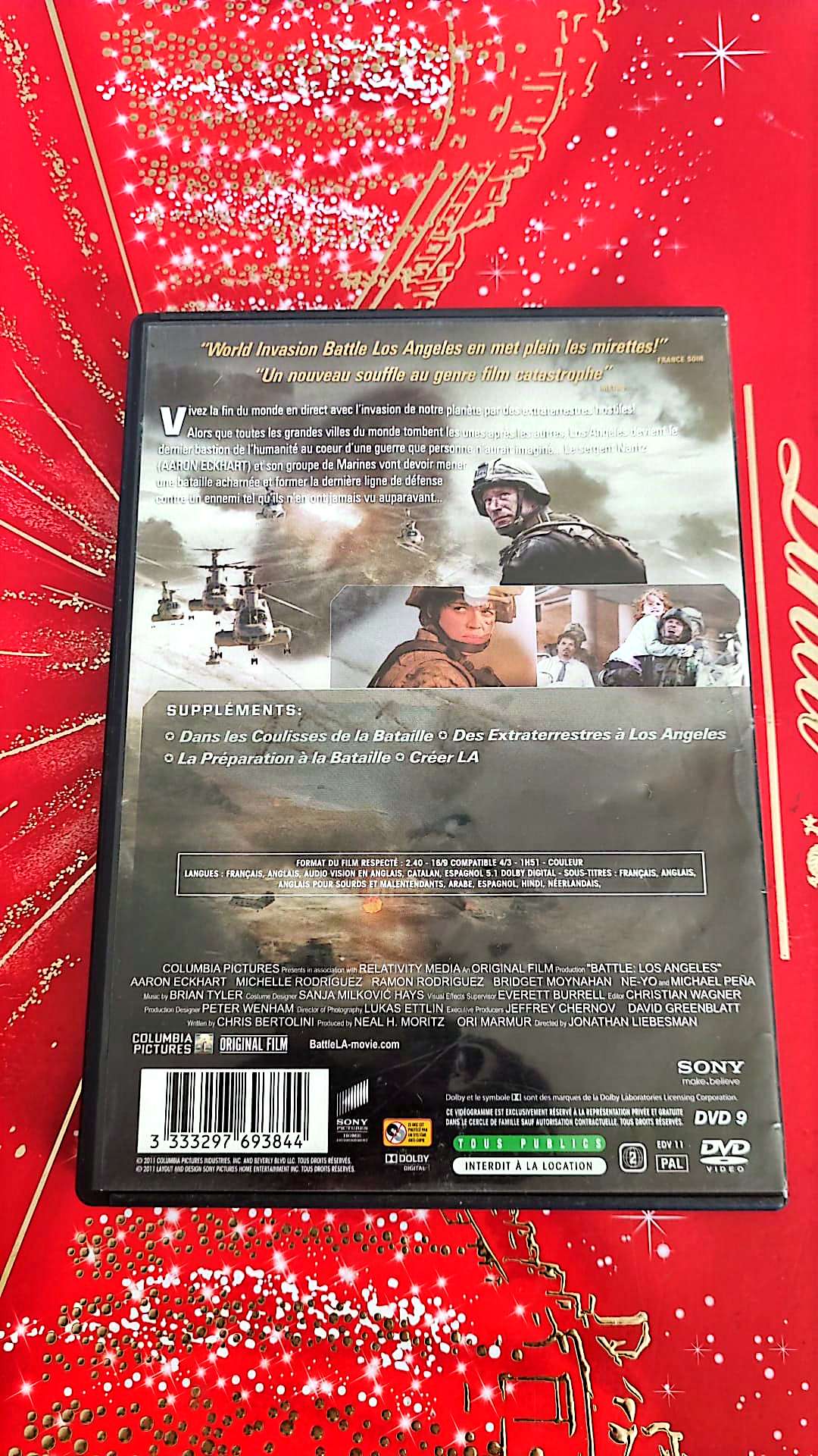 Dvd World Invasion Battle Los Angeles Film Complet En Francais