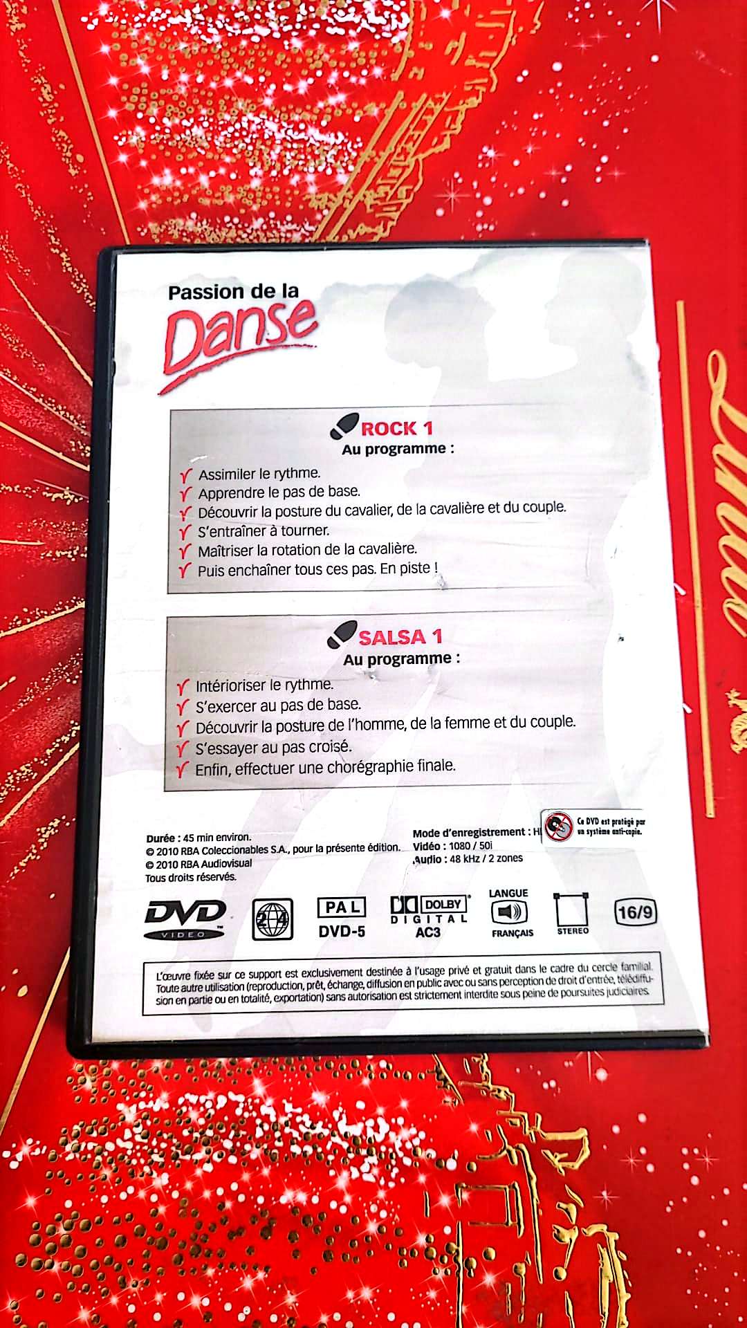 Dvd Passion De La Danse Rock 1 Salsa 1