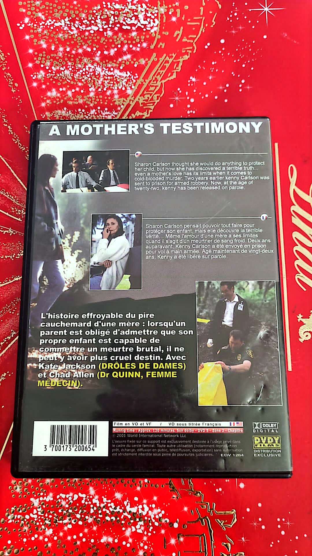 Dvd A Mother's Testimony