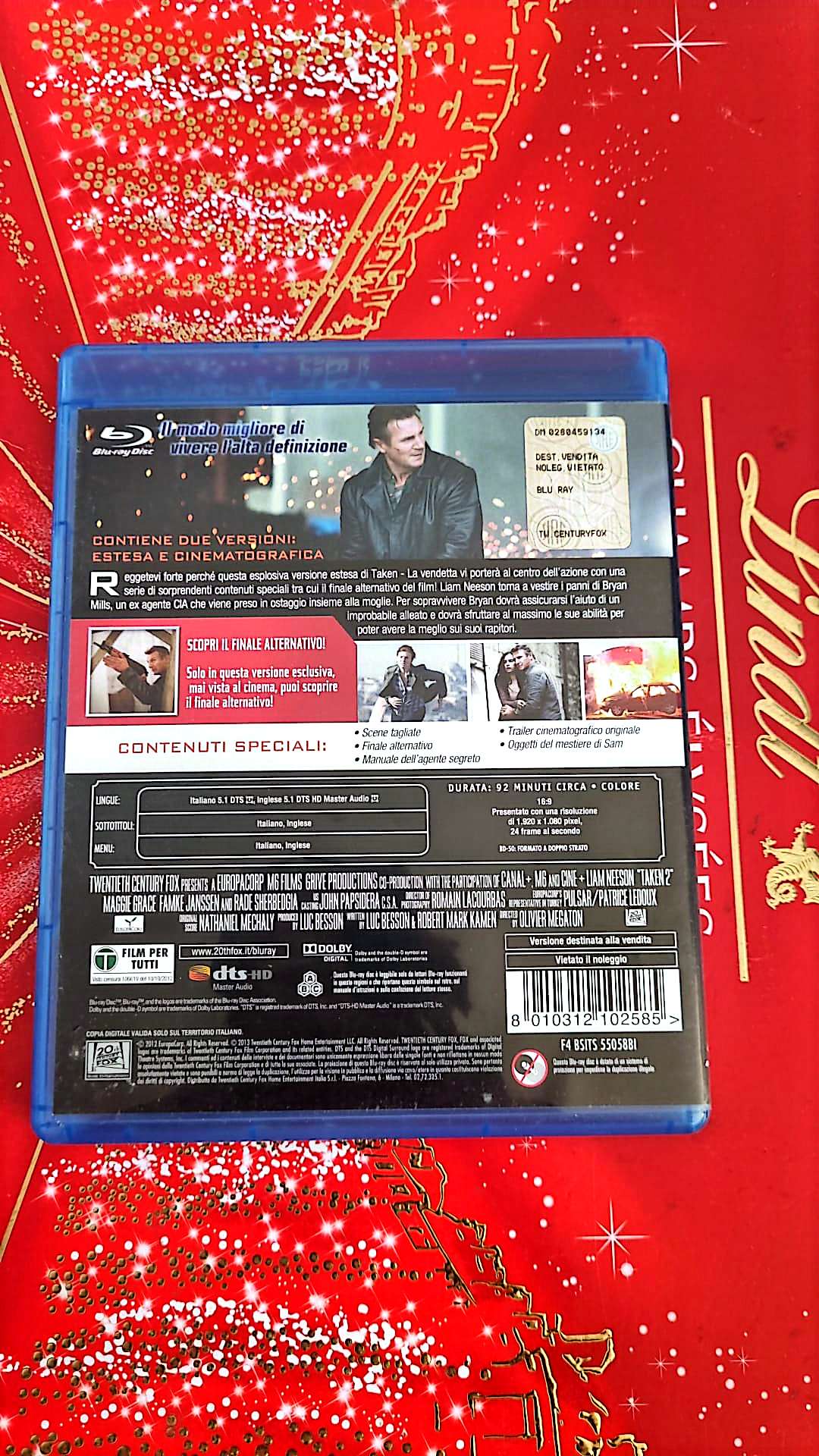 Dvd Taken La Vendetta