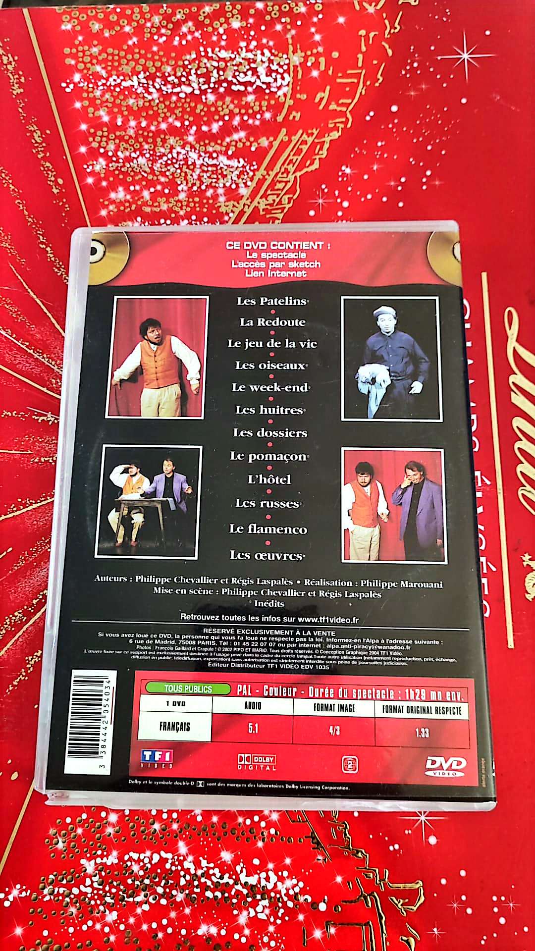 DVD CHEVALIER ET LASPALES AU DEJAZET