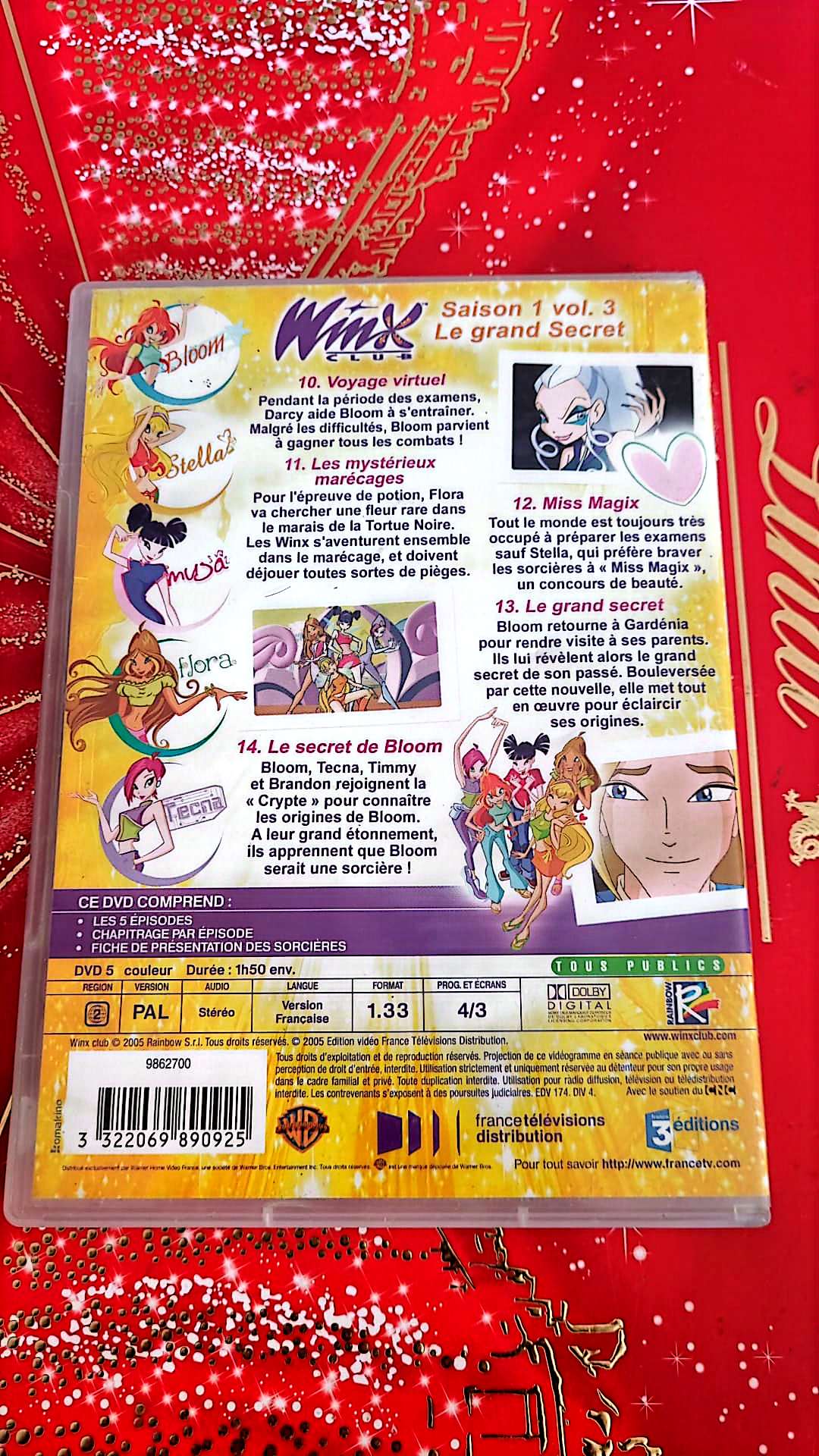 Dvd Winx Club Le Grand Secret