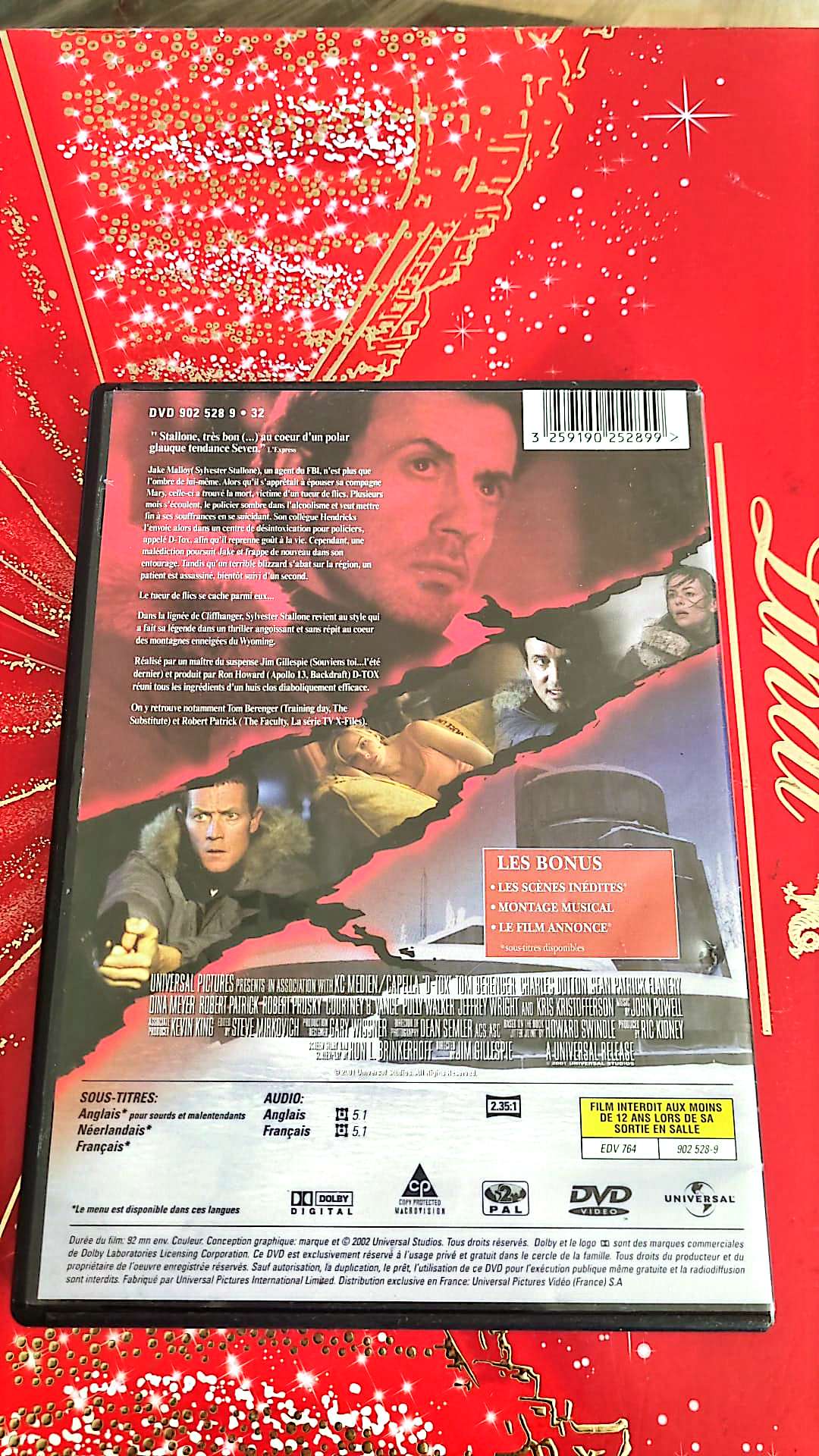 Dvd D-tox Compte A Rebours Mortel