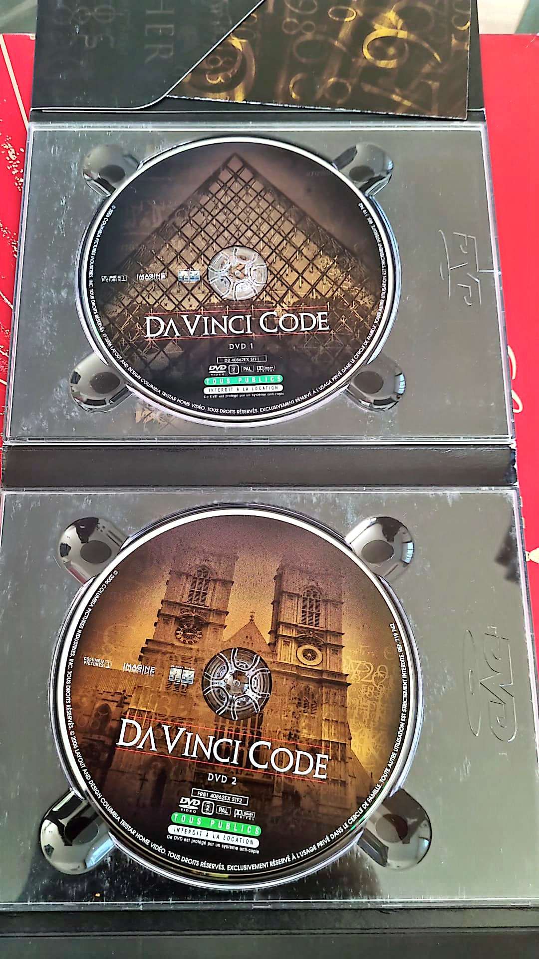 DVD Le Da Vinci Code – Édition 2 DVD – Audio Français/Anglais – Sous-titres FR/EN – Zone 2 PAL