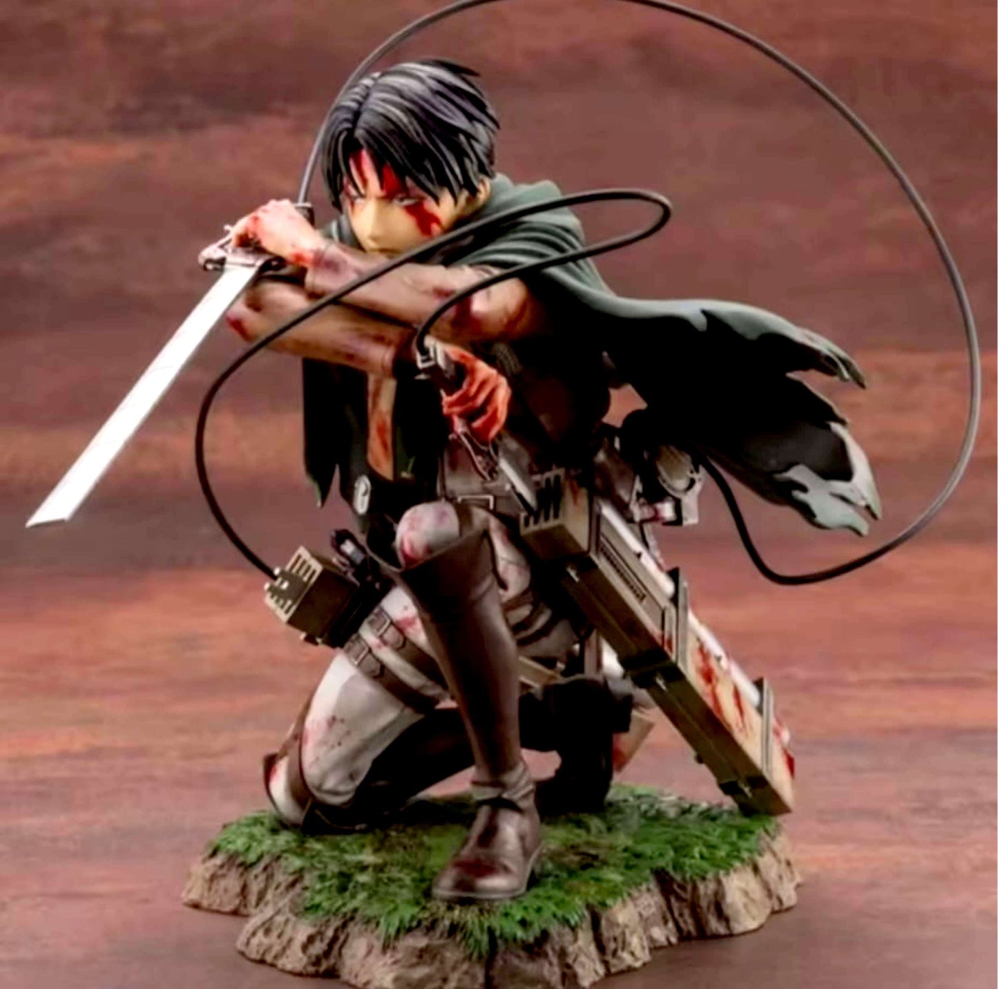 Figurine style anime – Levi Ackerman (PVC, sans boîte)
