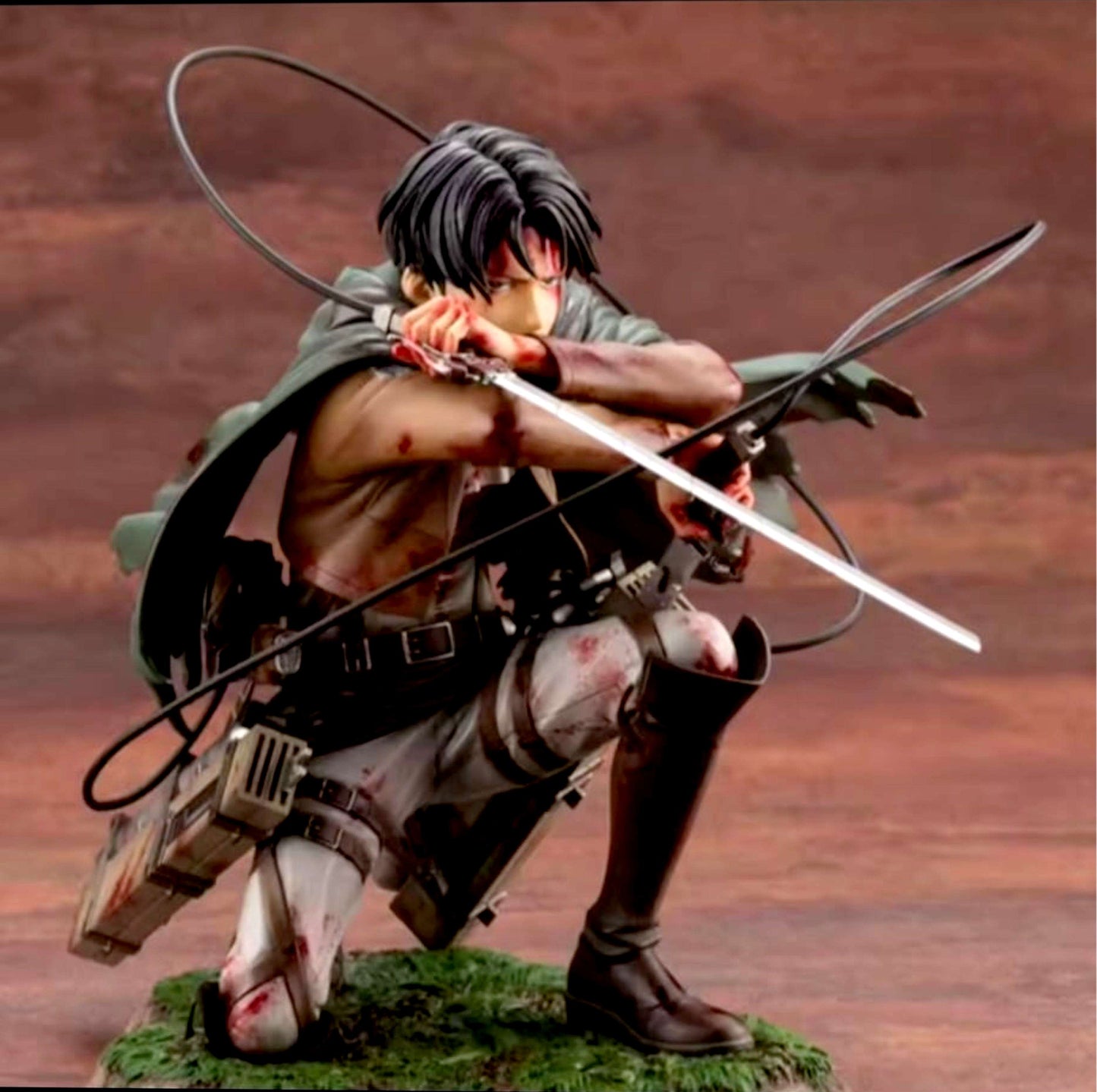 Figurine style anime – Levi Ackerman (PVC, sans boîte)