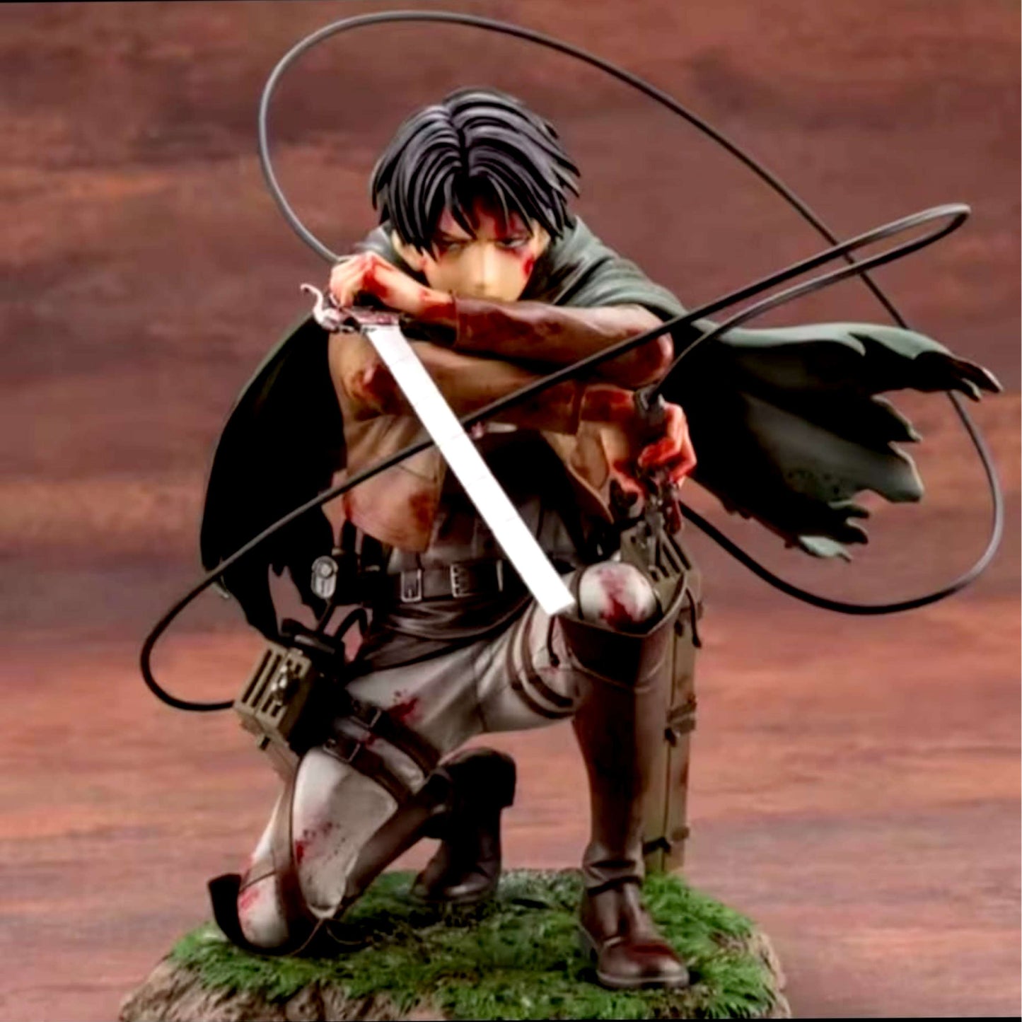 Figurine style anime – Levi Ackerman (PVC, sans boîte)