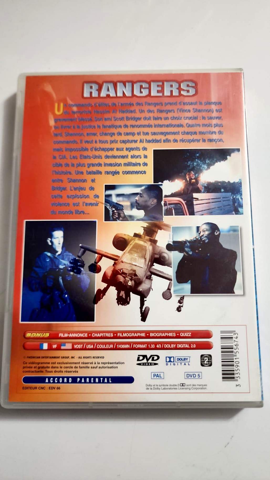 Rangers – DVD – Matt McCoy & Glenn Plummer