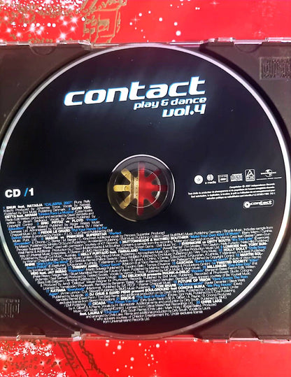 Contact – Play & Dance Vol. 4 – Double CD Compilation Dance 2 cd sans boîtier cd audio