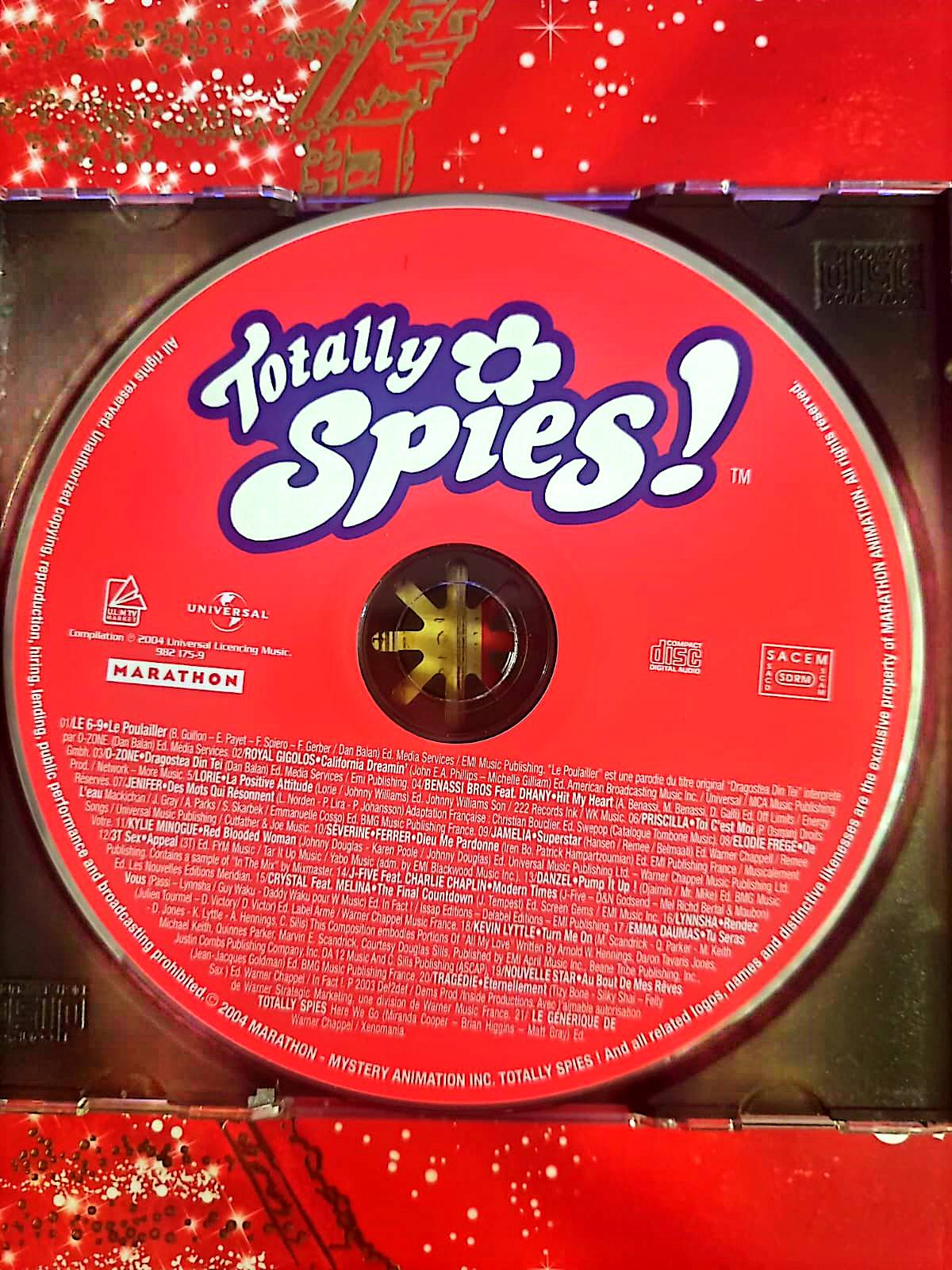 Cd seul Totally Spies! – Bande Originale – CD Compilation cd audio