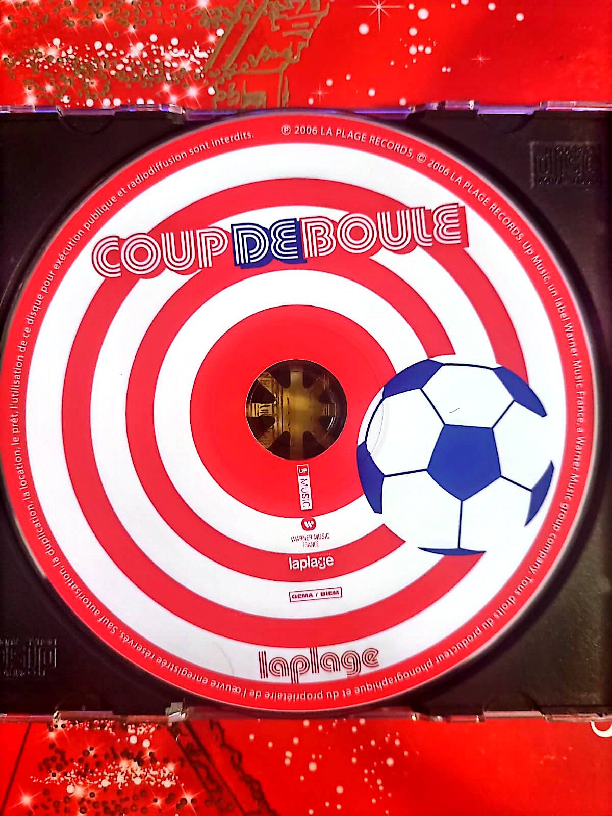 Cd seul Coup de Boule – CD Single Officiel Coupe du Monde 2006 cd single