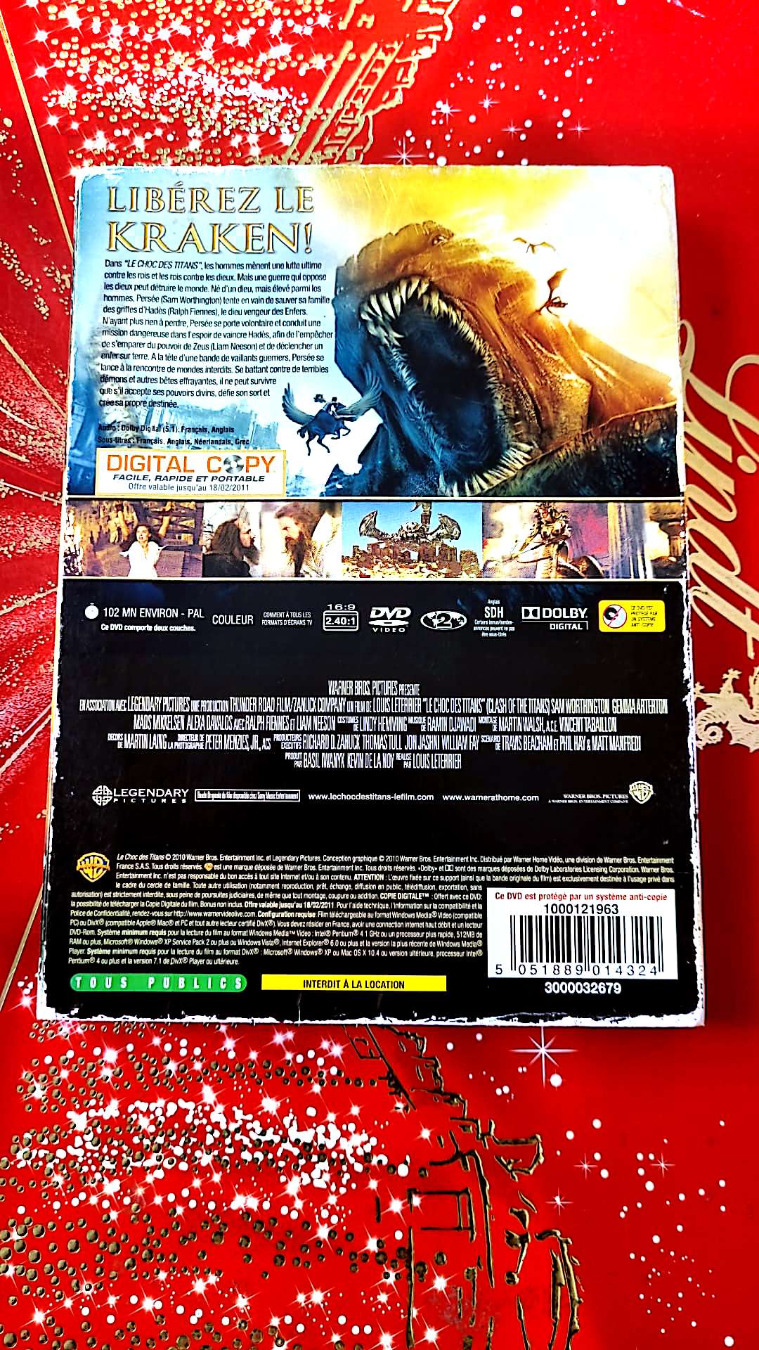 DVD le choc des titans