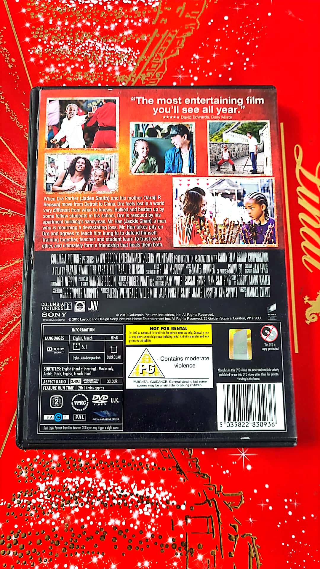 DVD the karate kid