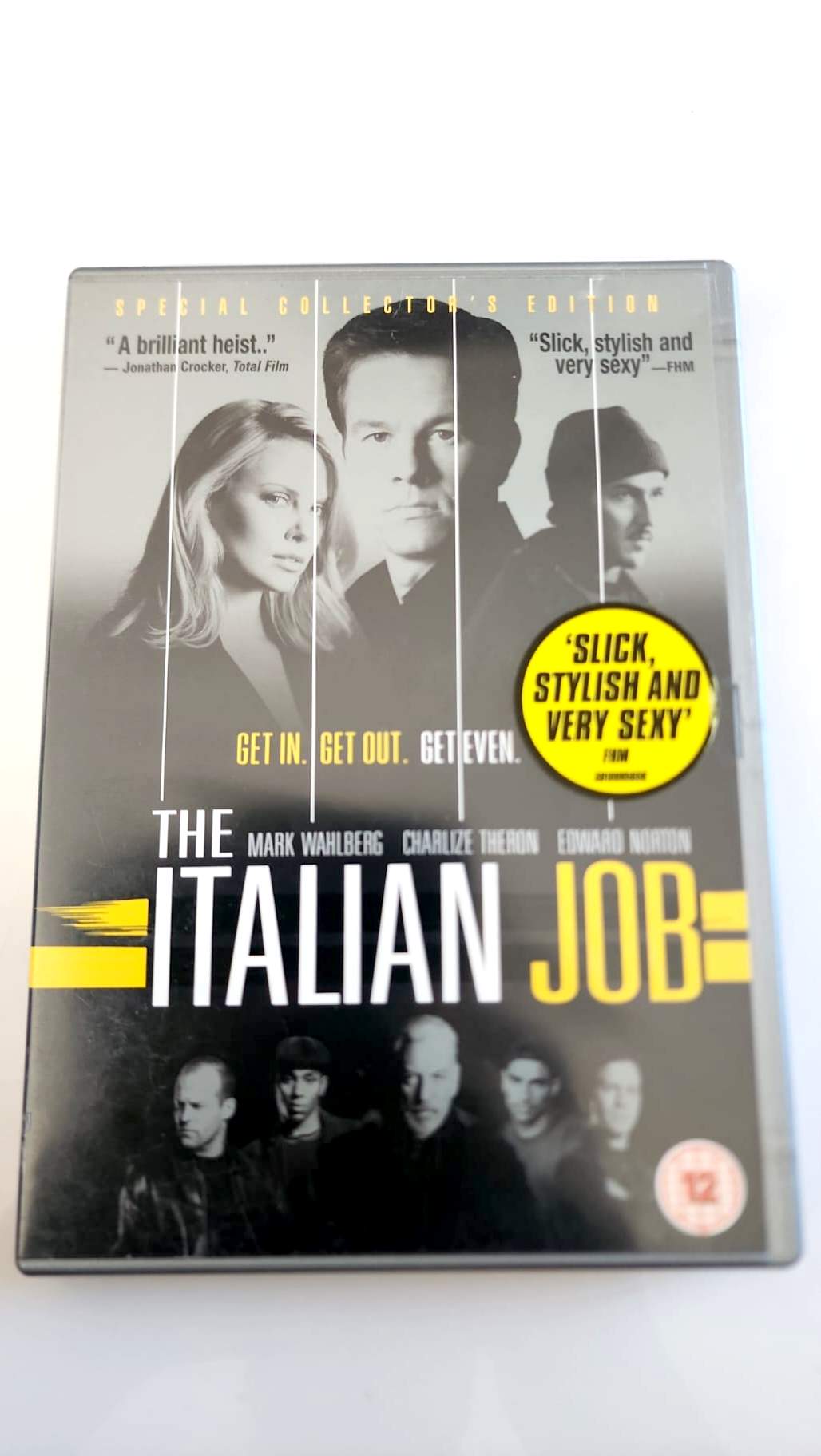 The Italian Job DVD Special Collector's Edition PAL Zone 2, jaquette avant