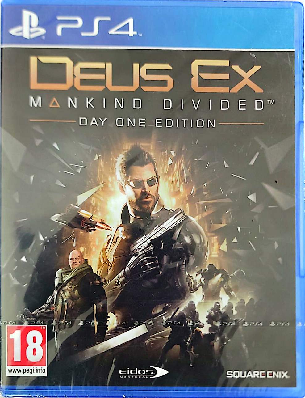 Deus Ex Mankind Divided – Day One Edition – Jeu PS4 – Action RPG – PEGI 18