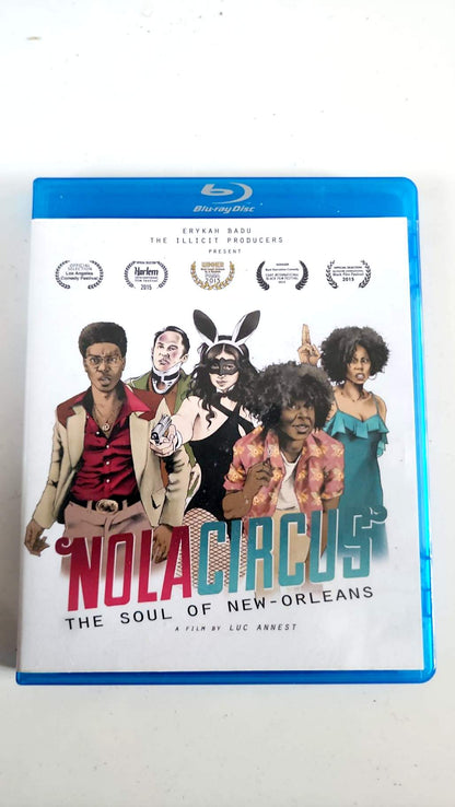 Nola Circus The Soul of New-Orleans, Blu-ray, jaquette avant