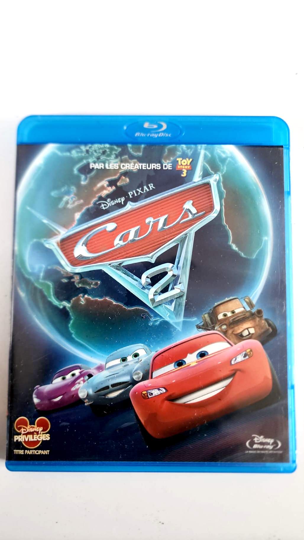 Cars 2 Blu-ray, code-barres 8717418317089