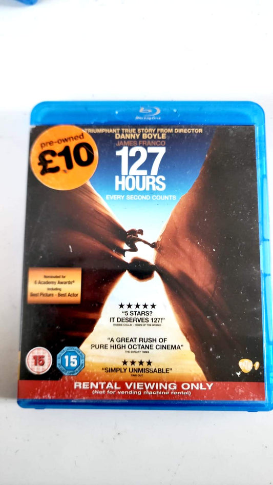127 Hours – Blu-ray UK – Rental Edition – Good condition