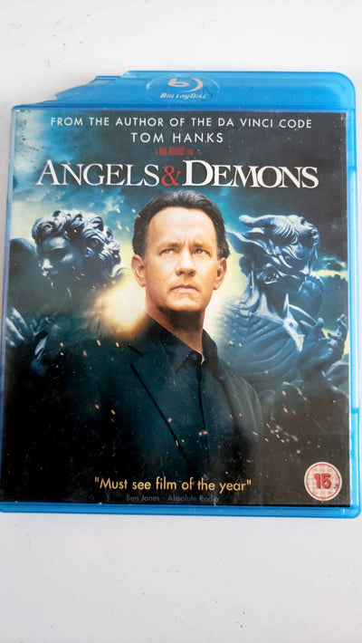 Angels & Demons – UK Blu-ray – Tom Hanks – Damaged case