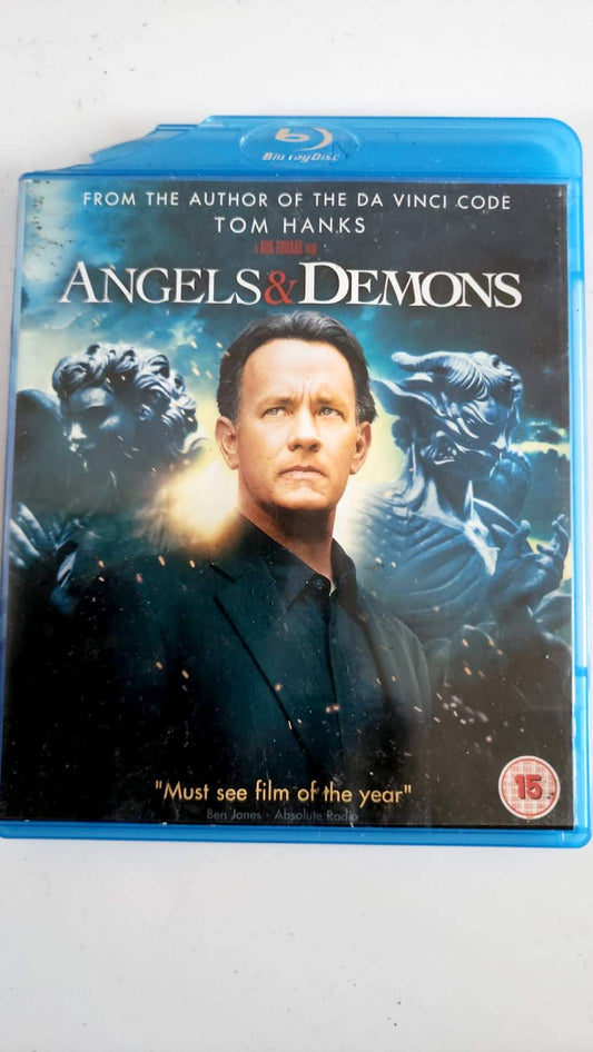 Angels & Demons – UK Blu-ray – Tom Hanks – Damaged case