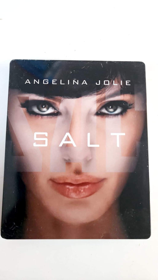 Salt, autre face du boîtier illustré avec Angelina Jolie