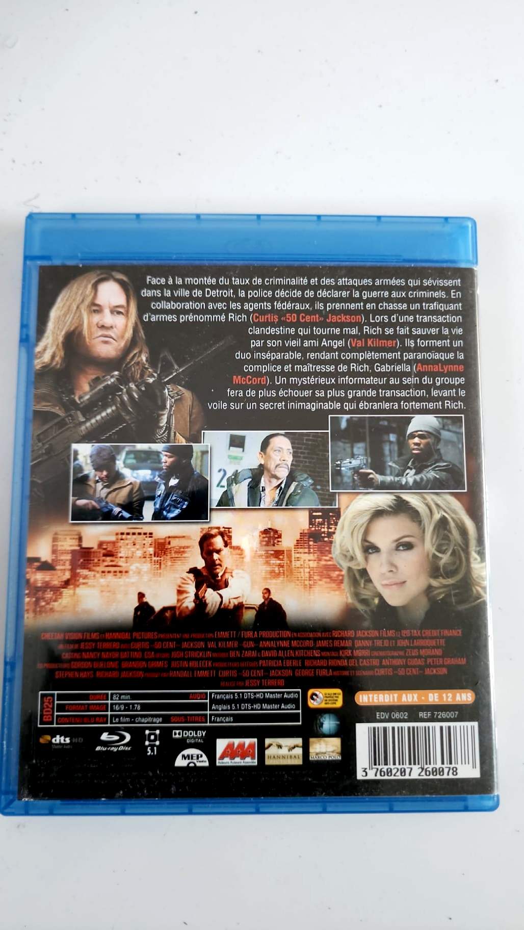 Gun – Blu-ray – 50 Cent and Val Kilmer – Good condition