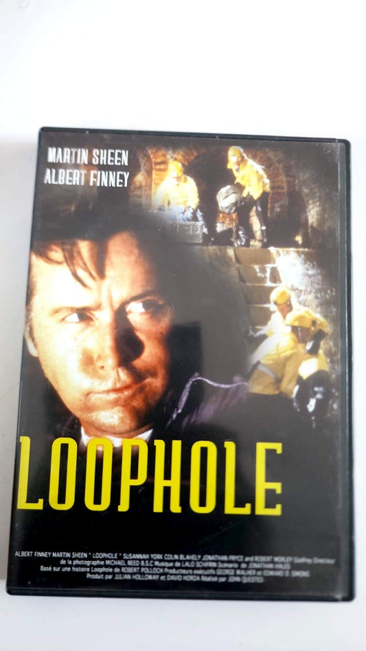 Loophole – DVD – Martin Sheen et Albert Finney – Bon état