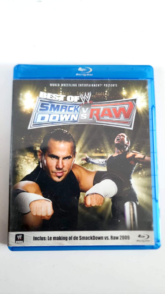 Best of WWE SmackDown vs Raw Blu-ray, jaquette avant