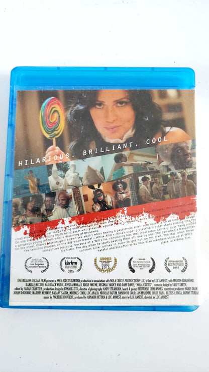 Nola Circus Blu-ray : dos de la jaquette Love is in the hair