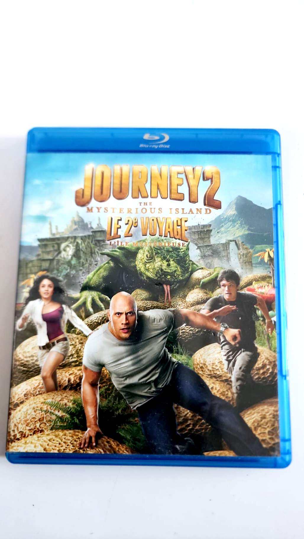Journey 2 Le 2e Voyage Blu-ray, jaquette bilingue avant