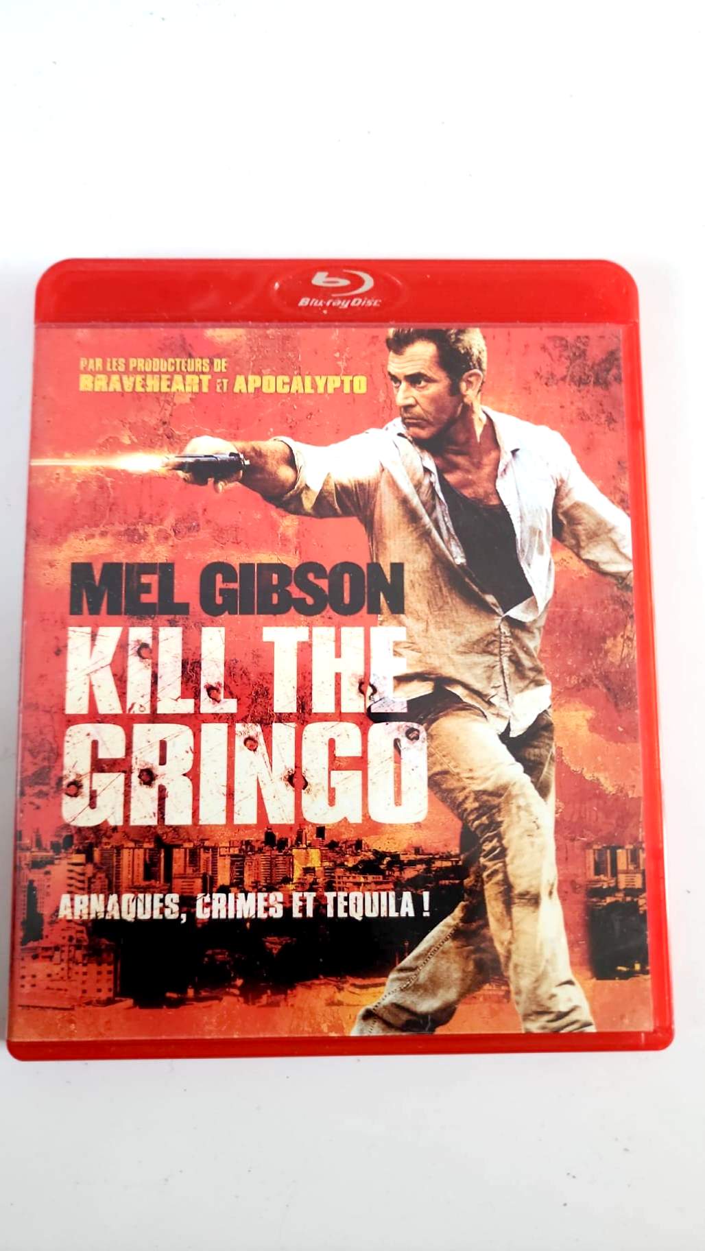 Kill the Gringo Blu-ray avec Mel Gibson, face avant