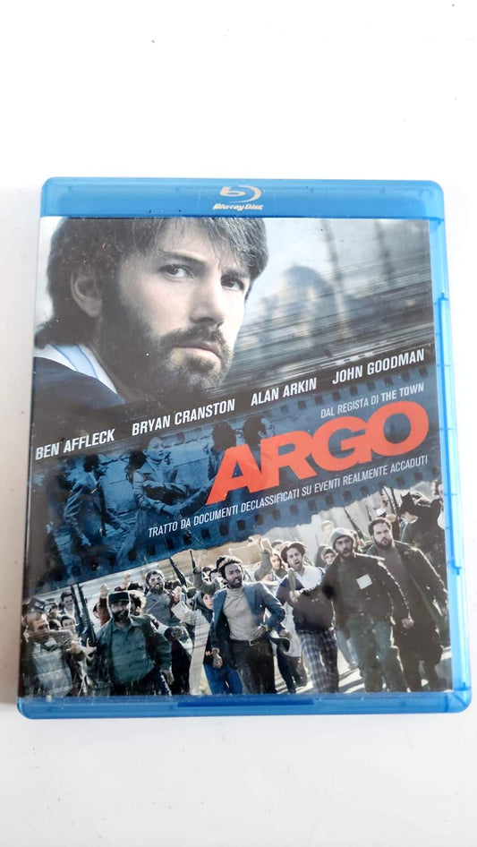 Argo Blu-ray italien, jaquette avant avec Ben Affleck