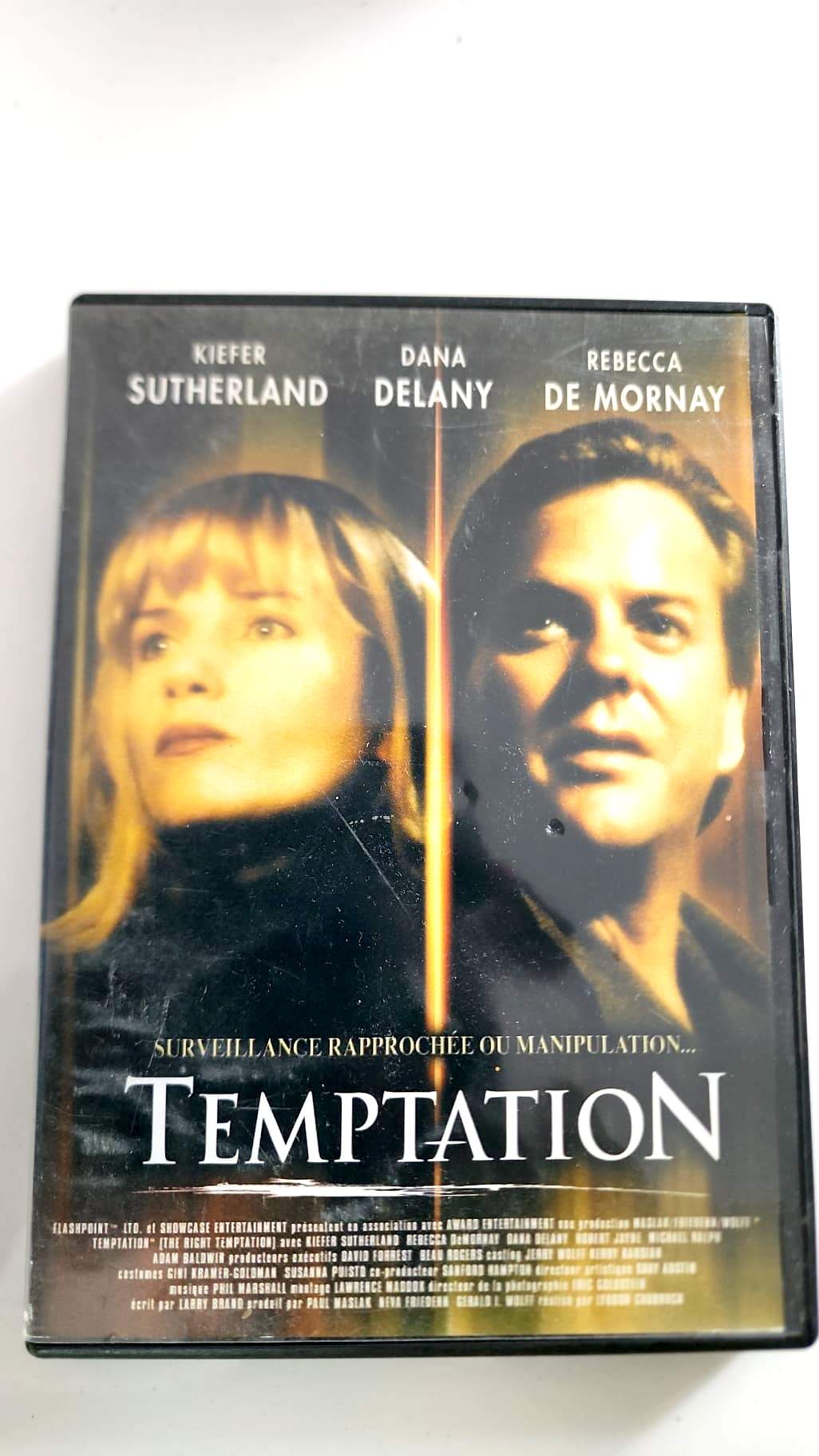 Temptation DVD - Recto pochette