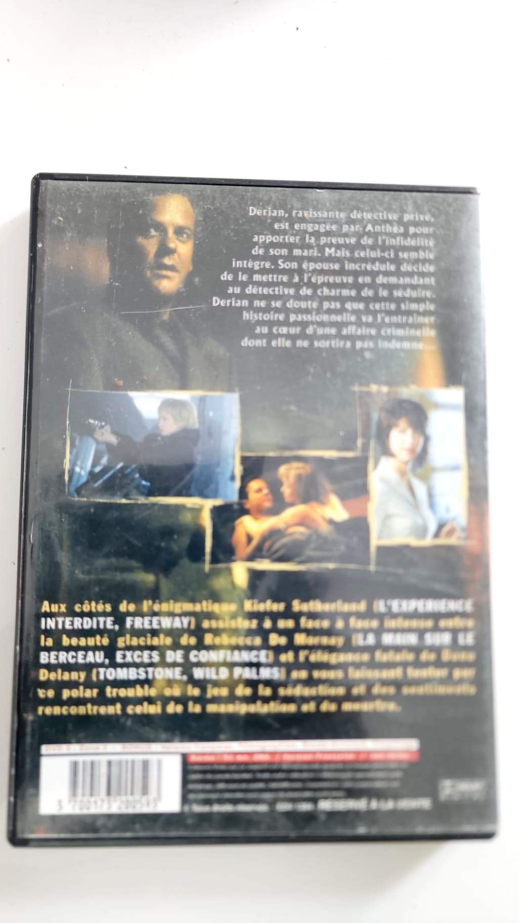 Temptation DVD - Verso pochette