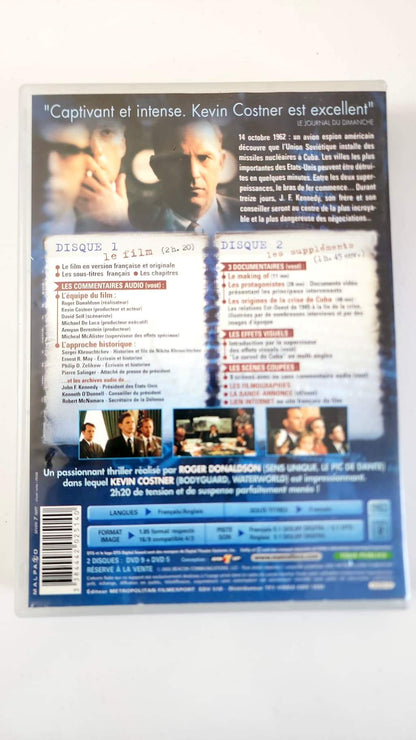Treize Jours DVD - Verso pochette