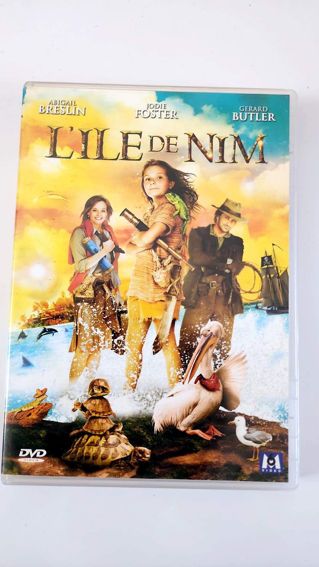 L'Île de Nim DVD - Recto pochette
