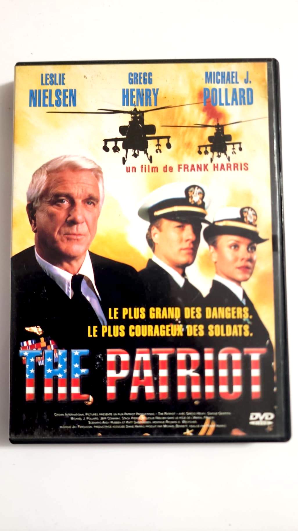 The Patriot DVD - Pochette avant - Leslie Nielsen Gregg Henry Michael J. Pollard