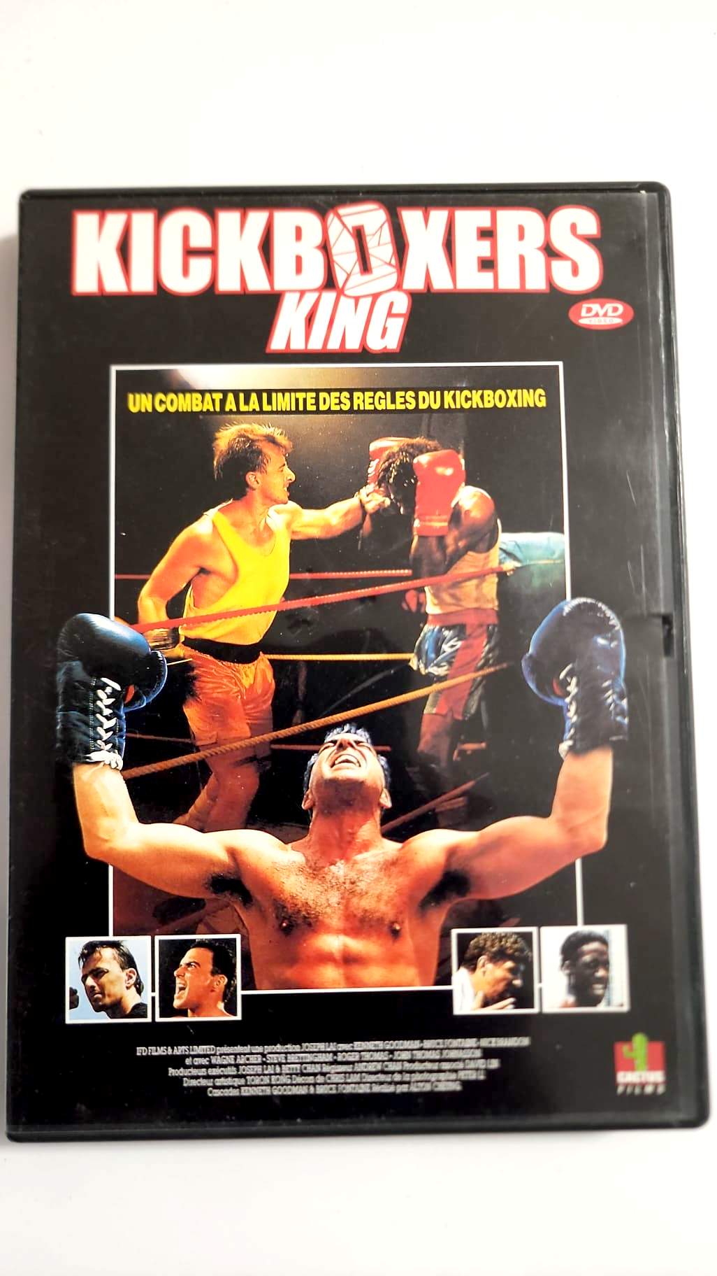 Kickboxers King DVD - Pochette avant - Combat Kickboxing