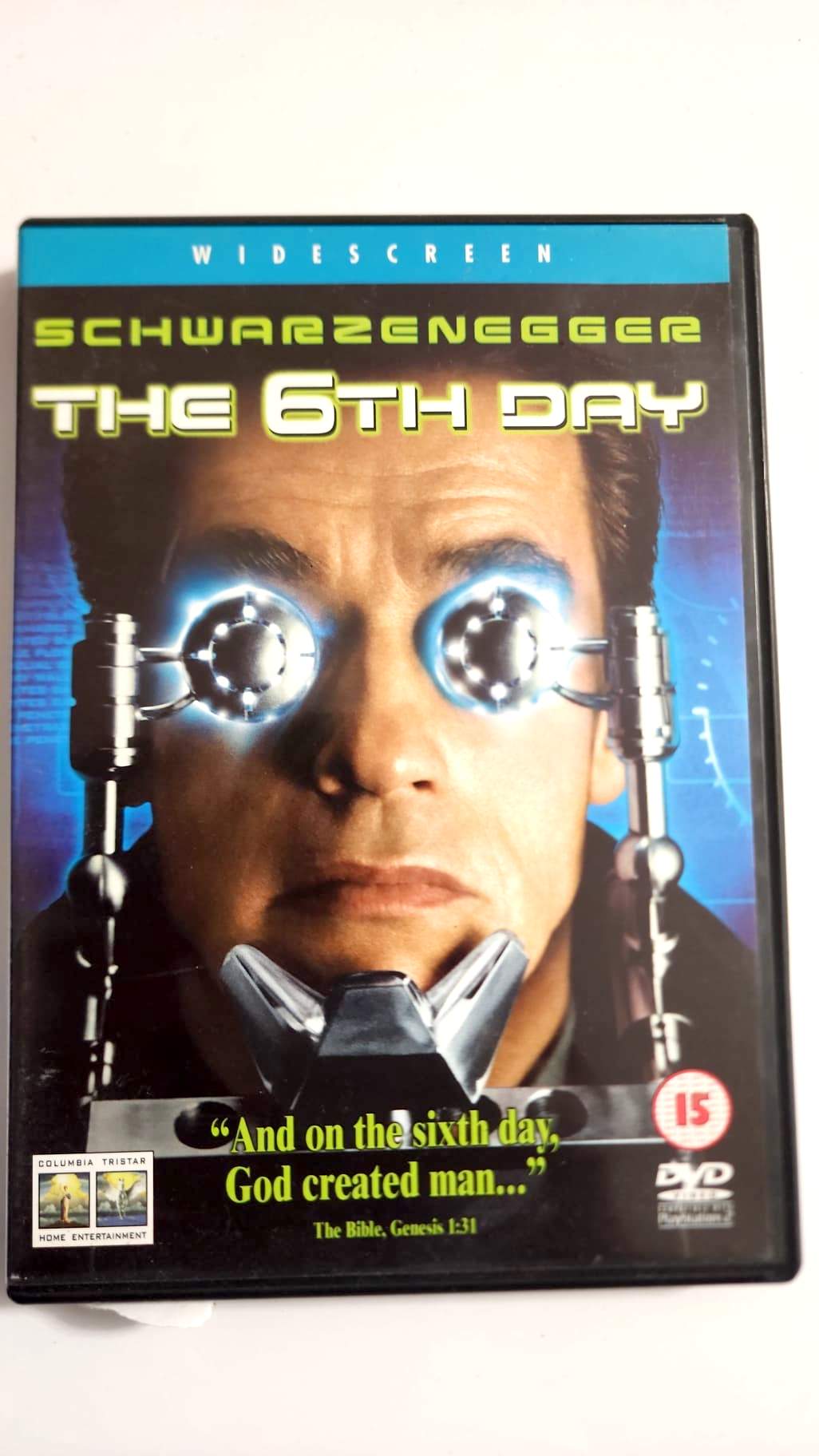 The 6th Day DVD - Pochette avant - Schwarzenegger Widescreen