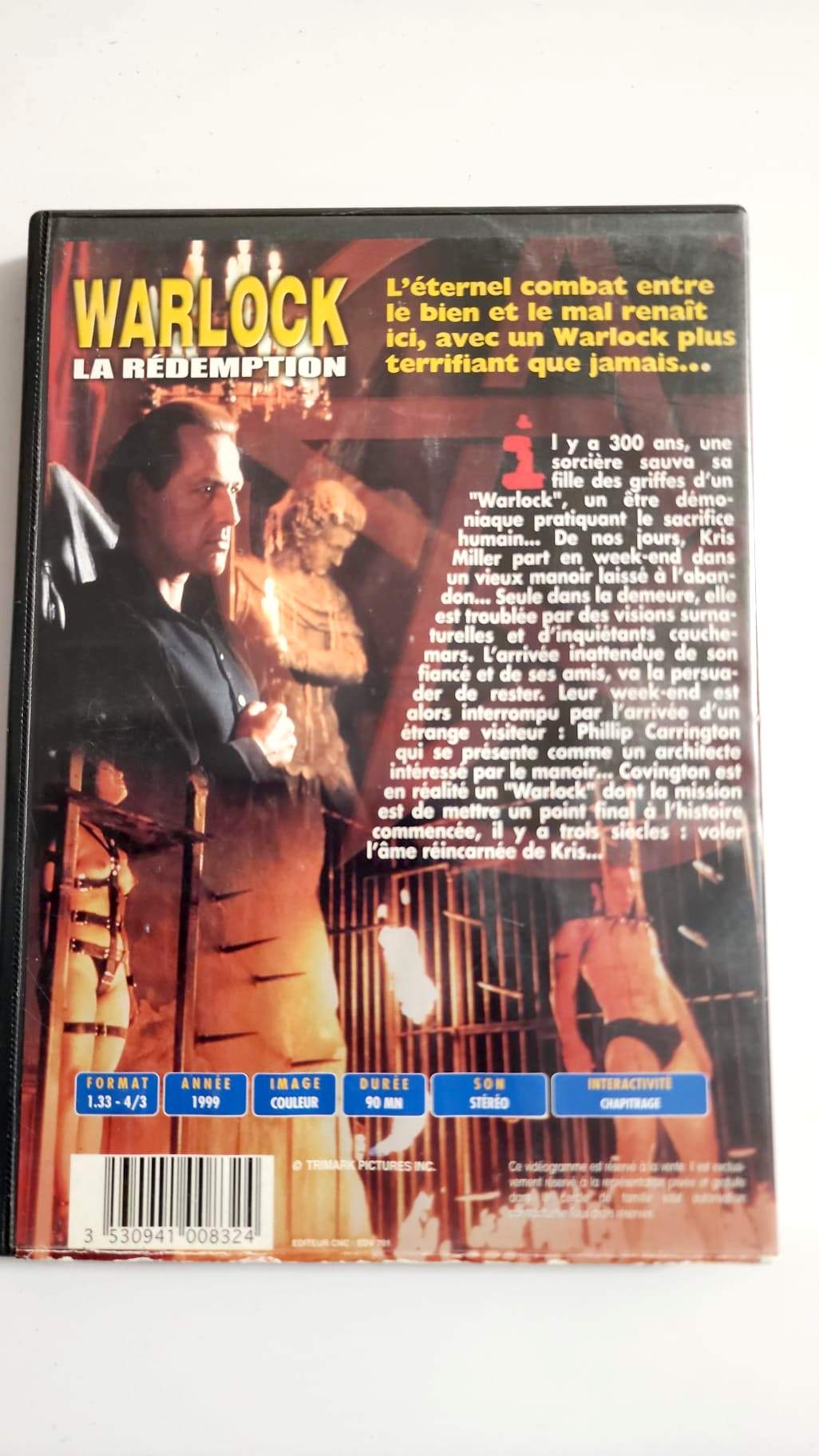 Warlock La Rédemption DVD - Recto pochette