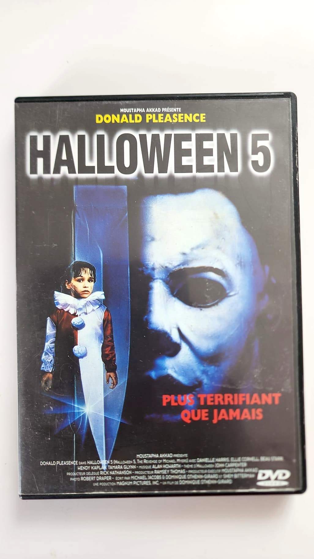 Halloween 5 DVD - Recto