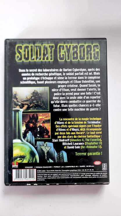 Soldat Cyborg DVD - Verso