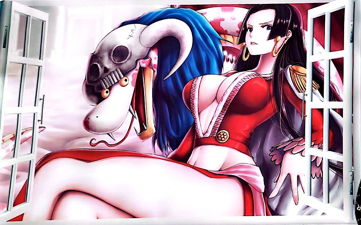 Sticker Mural One Piece Nico Robin – Pirate Manga – 60 x 90 cm